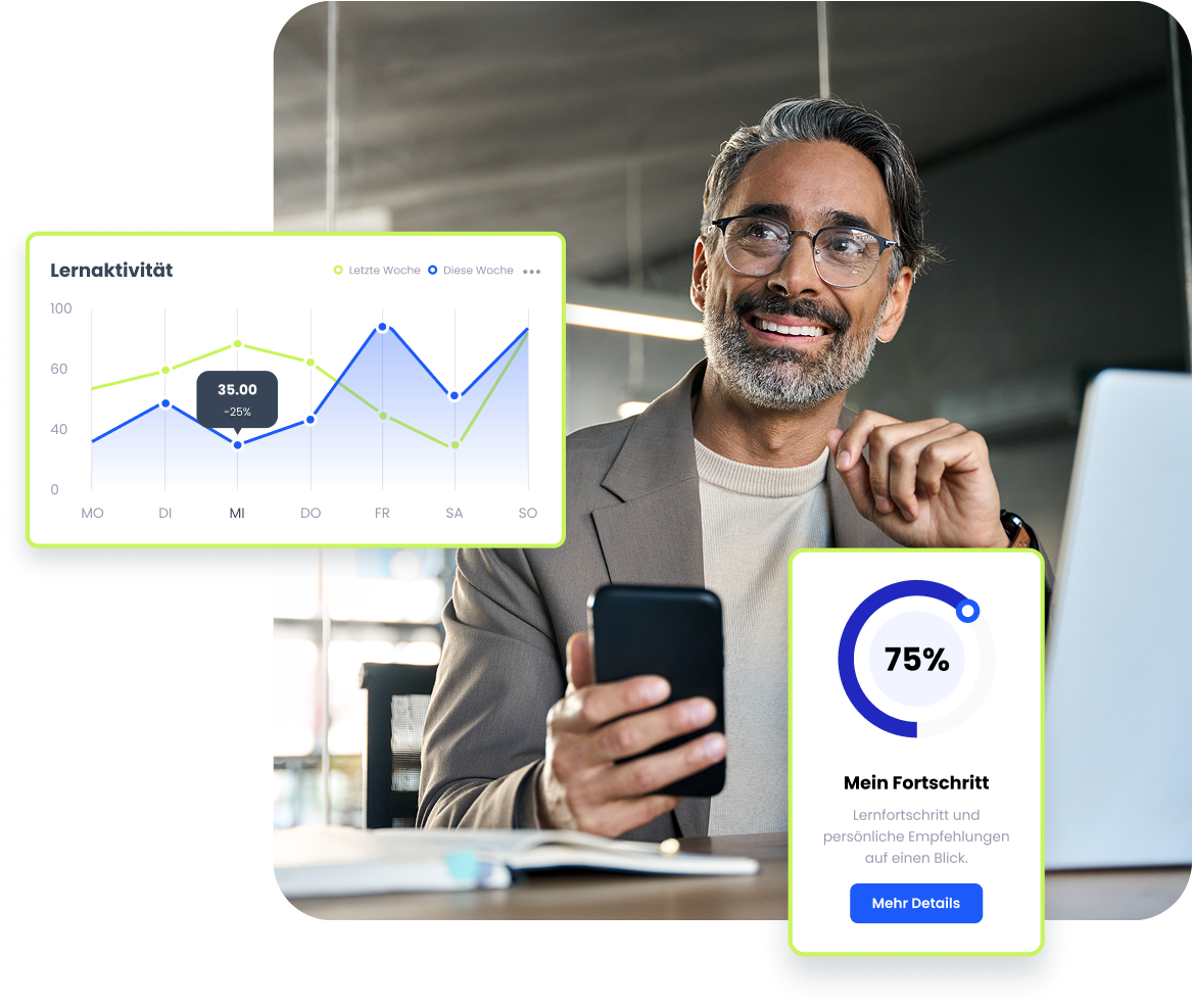Ailentis Produktansicht auf dem Laptop